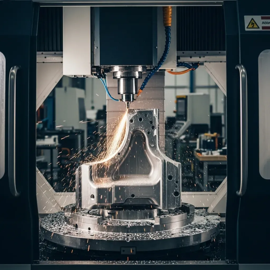 Обработка металлов на 5 осевом ЧПУ