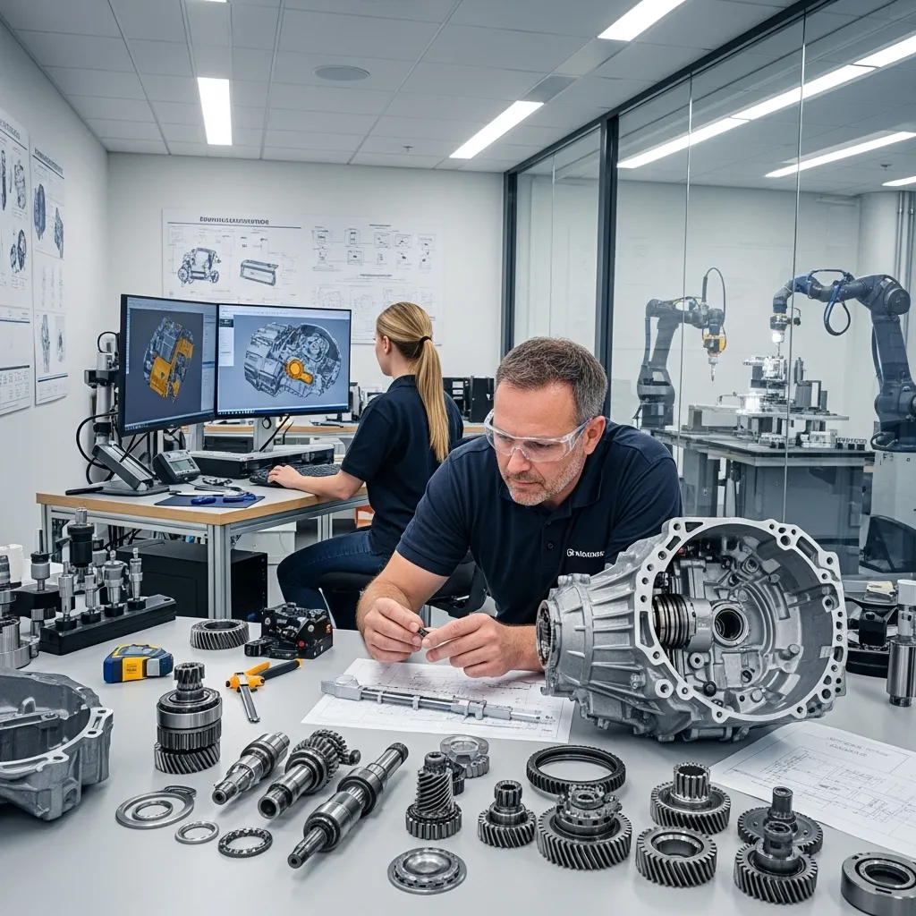 Разработка редукторов и деталей