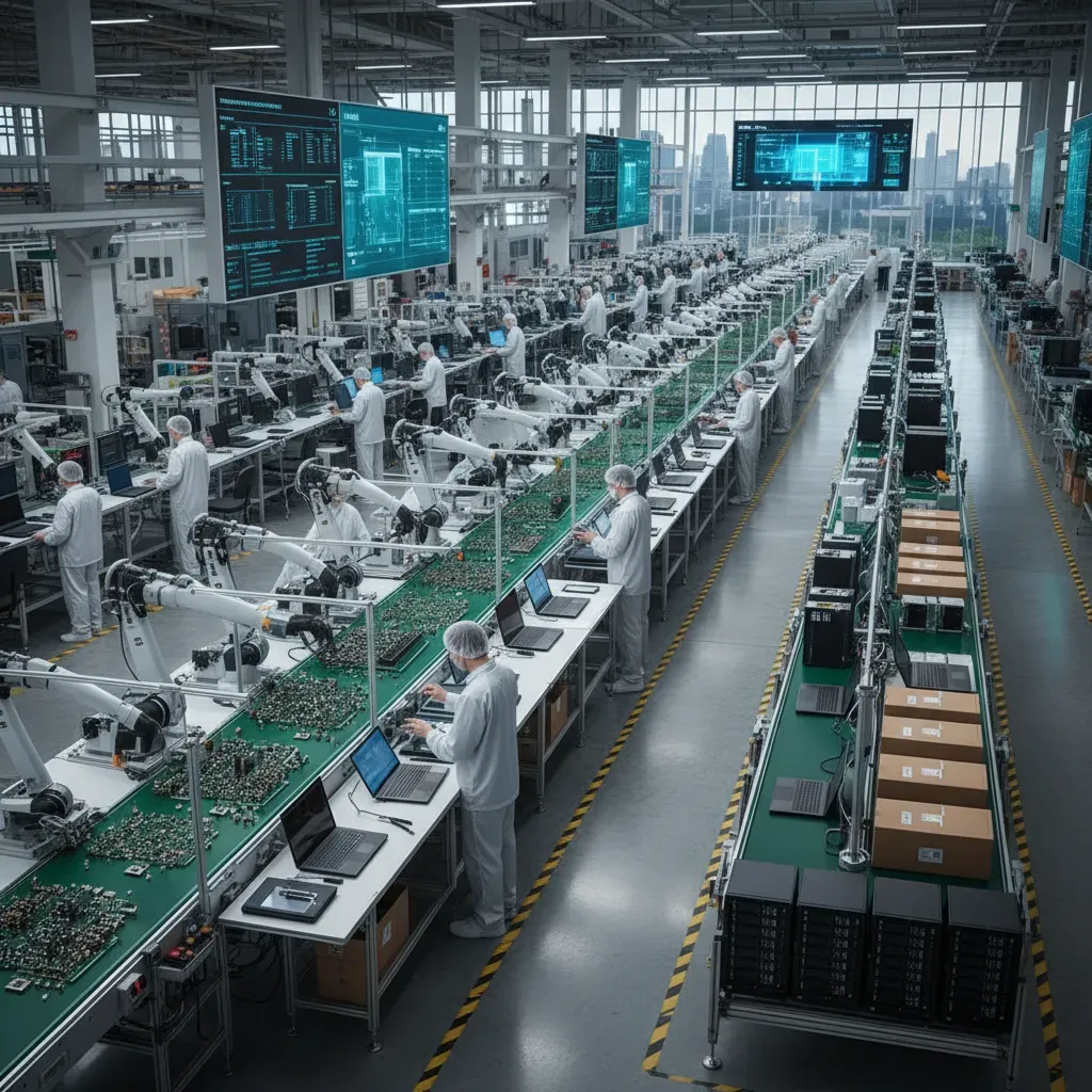 Производство компьютерной и электронной техники